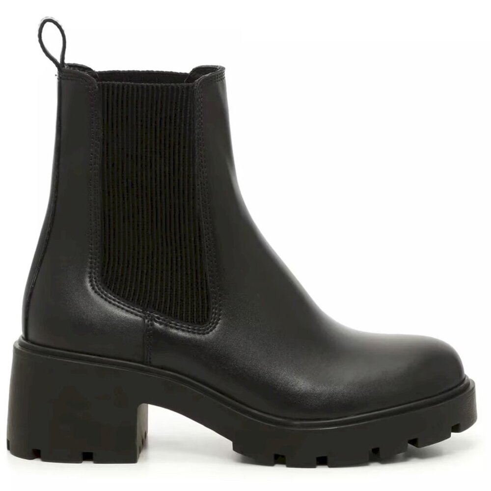Steve Madden Black Ankle Boots - Picture 5 of 7